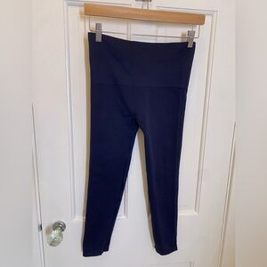 SPANX Navy High-Rise Leggings
